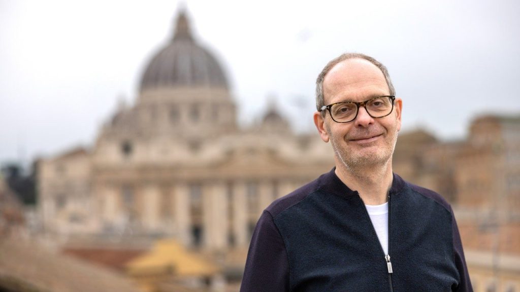 Br. Micahel Schöpf SJ w Rzymie (Christian Ender) vaticannews.va